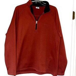 Men’s Large Columbia 3/4 Zip Pullover. Excellent condition.